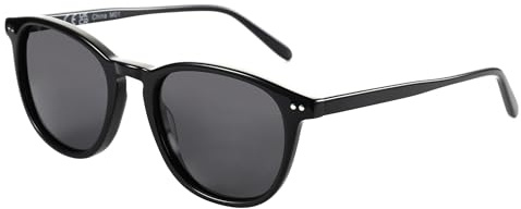 ZENOTTIC Gafas de Sol Redondas Polarizadas : Moda Gafas Grandes para Hombres y Mujeres con Protección UV400 - Estilo Clásico Circular