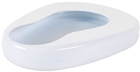 SHERCHPRY Bassin De Lit Portable Facile à Nettoyer Urinoir Polyvalent Pour Patients Alités Hommes Et Femmes Usage Hospitalier Et Domicile