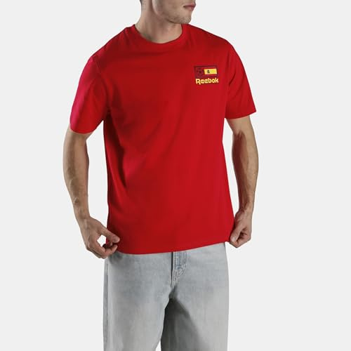 Reebok Espana Football T-Shirt Camiseta Unisex Adulto (Pack de 1)