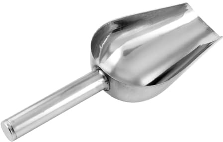 TOYANDONA Pelle à Nourriture pour Animaux Cuillère Alimentaire Multifonction en Acier Inoxydable, 205 G, pour Aliments Secs, Croquettes, la Cuisine, Usage Domestique, Animaux de Compagnie