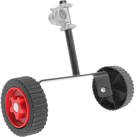 Hemobllo Ruote per Tosaerba Accessorio in Gomma Antirumore Resistente Usura e Carico Sostituzione Facile e Rotazione Regolare per Trattorino Giardino