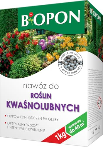 Concime Piante Acidofile Granulare 1kg - Fertilizzante NPK per Ortensie Mirtilli