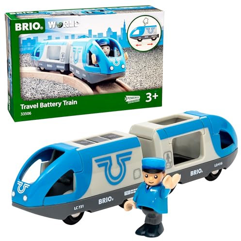 BRIO World - Blauer Reisezug