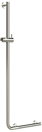 Tiger 299720946 Boston Haltegriff mit Brausehalter links gebürstet