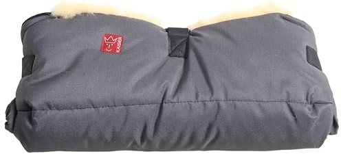 Kaiser 6573224 Handwärmer Big Double Anthracite Lammfell Medizin