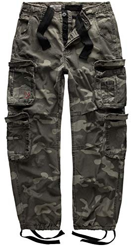 Surplus Raw Vintage Airborne Herren Cargo Hose & Airborne Cargo Slimmy Trouser