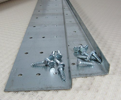 BM17 Bower Beams 150mm X 1000mm Joist Repair Plates x 1 Pair Inc. 16 Coach Screw Fixings (M10 x 40mm) (DELIVERY to Mainland UK ONLY)