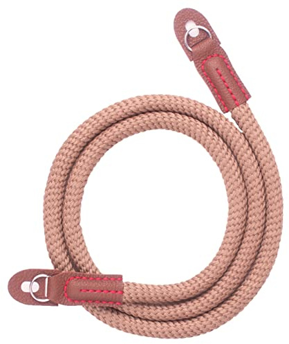VKO Soft Camera Rope Strap - Neck Shoulder Strap for Mirrorless DSLR SLR Camera - 100cm