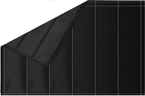 Joyivike Black Fireplace Blocker Blanket 3 SIZES Fireplace Blanket For Heat Loss & Block Cold Air, Fireplace Cover Draft Guard Stopper, Fireplace Vent Cover Exterior | Save Energy Blanket For Winter