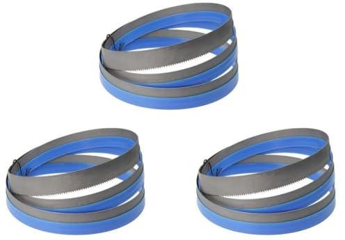 Lot De 3 Lames De Scie À Ruban SK5, 2240mm x 6.35mm x 0.5mm- Bois, Métaux Non Ferreux, Plastique, Feuilles Fines/Ruban De Scie Adapté (Taille : 6 TPI)