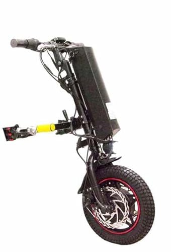 PROPULSORE ELETTRICO PER CARROZZINA DISABILI CON FRENO - ACCESSORIO PER SEDIA A ROTELLE