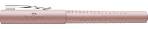 FABER-CASTELL - Füller GRIP 2011 Feder B Pale Rose | Füllfederhalter mit ergonomische Griffzone und Edelstahlfeder für besonders weiches Schreiben