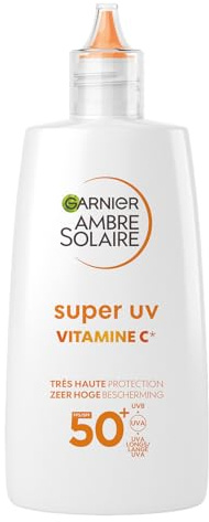 Garnier Ambre solaire Super UV vitamine C fluide anti-taches SPF 50+ 40ml