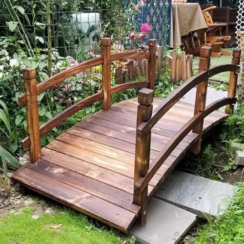 Sohodoo Merveille extérieure : Profitez du Plein air avec Notre Pont de Jardin en Bois Durable et résistant aux Insectes – Un Chef-d'œuvre Intemporel.(B)