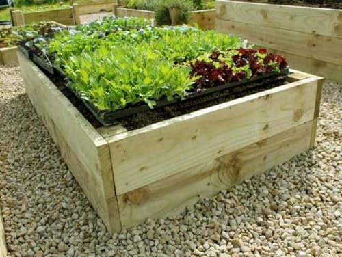 Quickcrop Premier Raised Garden Bed - 35cm High (120cm x 120cm)
