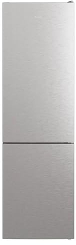 CANDY CCE4T620DX - Frigorifero combinato, 377 Litri, No Frost, Argento, Classe energetica D