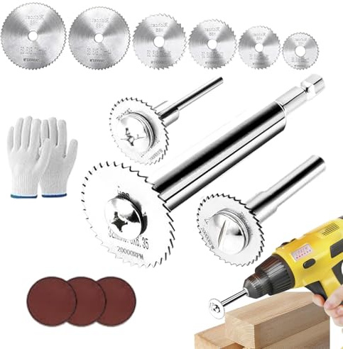 Set di mole da taglio per trapani, ruota a disco per trapano,Disco per seghetto | Disco da taglio per finemente lucidato per famiglie, fabbriche, officine e altri luoghi