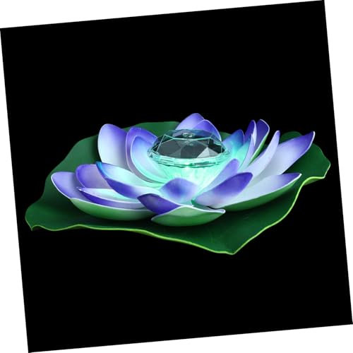 MAGICLULU Forme De Fleurs Solaires pour Étang Décoration De Jardin Romantique pour Rivières