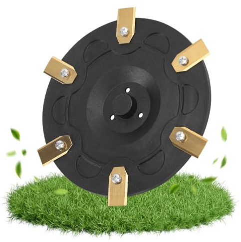 GoldOars Disco Lama per Tosaerba Robotizzato Disco di Rotazione con 6 Pezzi Lame Compatibile con i105E i108E i110n Ø 160 mm