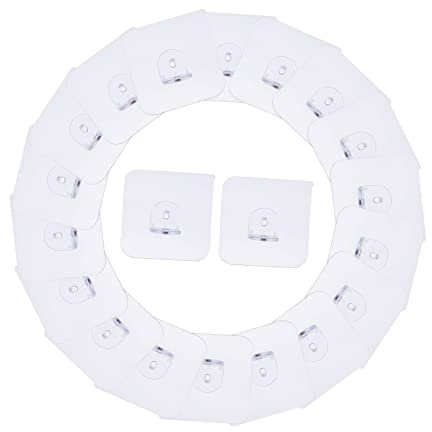 DIYEAH 50 Pièces Supports Étagères De Fixation Chevilles Pour Étagères Supports Pour Sans Outils