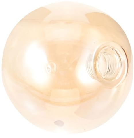 Tofficu Paralume in Vetro a Globo Color Per Lampade a Sospensione, Coprilampada Decorativo Di Ricambio Diametro 150mm, Per Soggiorno, Camera Da Letto e Locali Commerciali