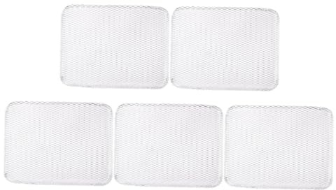 DOITOOL 5pièces Tapis de Cuisson Maille pour Barbecue Extérieur Antiadhésif et Jetable Aluminium Alimentaire pour Usage Unique
