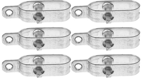 MINAOLULUS Tendeur de Fil d'acier 90 Mm Lot de 6 Pièces en Acier Inoxydable Résistant à L'oxydation pour Jardin, Serrage et Ferme, Outil Professionnel pour Tendre Câbles Métalliques et