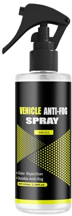 Spray Antiappannamento - Rivestimento Antipioggia Per Parabrezza Da 100 Ml, Protezione Per Vetri Per Auto A Lunga Durata, Trattamento Idrorepellente | Specchietti Spray Antiappannamento Caschi
