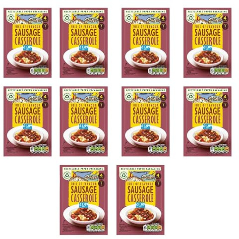 Recipe Mix Sausage Casserole 39g, pack of 10 | Pack of 3