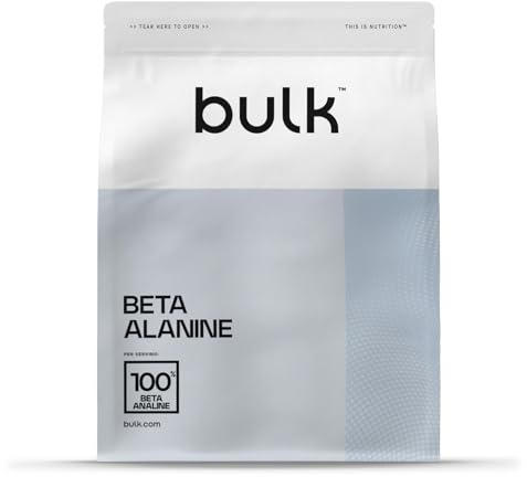 Bulk Beta Alanina, 500g, 125 Dosis