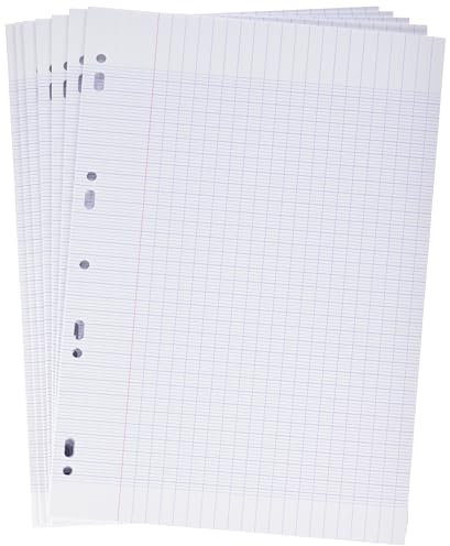 Clairefontaine 14711C Un Paquet de Copies Doubles Perforées sous Film - A4 21x29,7 cm - 300 Pages Grands Carreaux - Papier Blanc 90 g