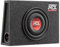 MTX 1515733 Subwoofer, 25,4 cm (10 Zoll), Passive, Flache versiegelte Box, 300 W RMS, 4 Ohm