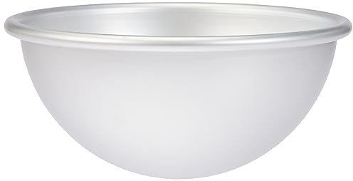 PME - Teglia da Forno Mezza Sfera in Alluminio Anodizzato, Media, Diametro 15 cm