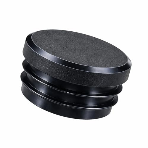 Lamellenstopfen Rund – Made IN Germany – 4 Stück Hochwertige Kunststoffstopfen als Schutz für Rohrabdeckung, Stuhlbeinkappen, Verschlussstopfen, Rohrstopfen (4, 42mm)