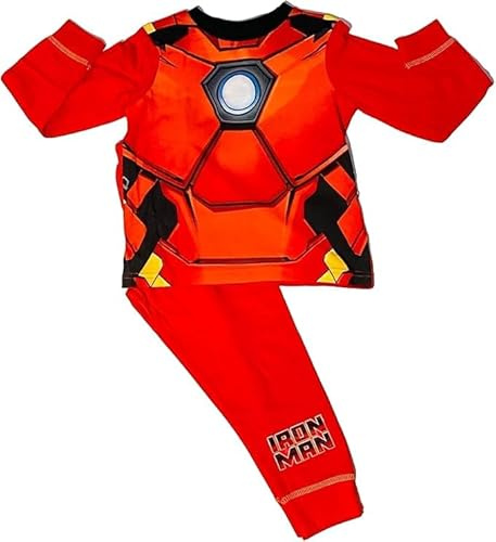 Marvel Iron Man Pyjamas Set - Size 2-8 Years
