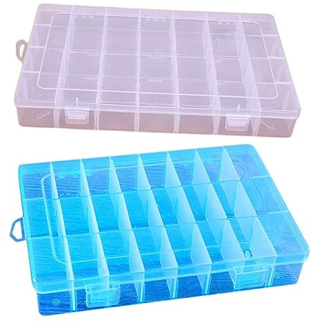 ULDIGI 2stücke Transparente Aufbewahrungsbox Mit Großer Kapazität Kunststoffbehälter Für Ordnung Im Zimmer Platzsparende Aufbewahrungsbox Durchsichtige Box Für Überblick