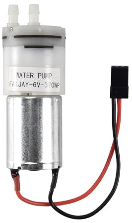 jiyaohui Metal Water Cooling RC Boat 370 Water Pump Waterproof for RC Car Truck Speedboats Models