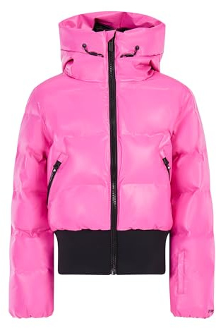 Protest Skid- och snowboardjacka för flickor, PRTSparkle JR, Foxy Pink, 164