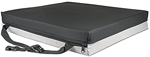 McKesson Seat Cushion for Wheelchairs and Office Chair, Foam/Gel, 18 in x 16 in x 3 in, 1 Count