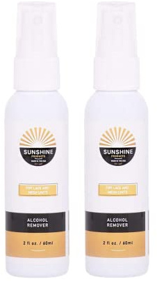 Sunshine Alcohol Remover Spray | 2 Pack | Wig Glue Solvent Adhesive Remover | Removes Hair Glue, Wig Tape & Double Sided Extension Tape