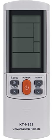 Telecomando Universale per Condizionatore Fit for Gree Fujitsu Samsung Fit | for Galanz Carrier Midea Haier Hitachi Panasonic Aux Beko Chigo Hisense Electra Splendid LG Mitsubishi Sanyo Sharp TCL York