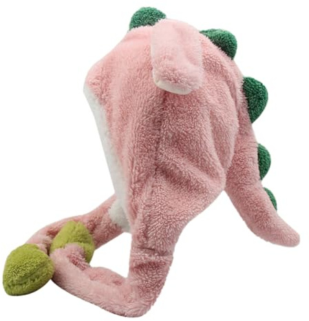 Hasen Mütze mit Beweglichen Ohren,Hasenohren Hut Dino Hut mit Wackelohren Mütze mit Ohren Beweglichen Ohren Niedlich Winter Womens Mütze Valentinstag Neujahr Geschenk