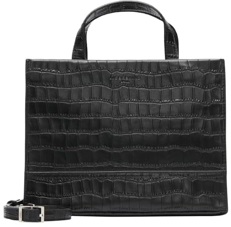 LIEBESKIND Berlin Satchel M LOU 2 NEW CROCO,black