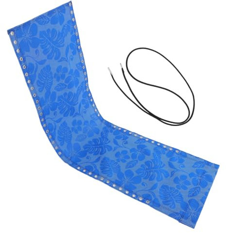 Milisten 1satz Faltstuhl Bezug Für Liegestühle Hochwertiger Strapazierfähiger Stoff Mit Jacquard-Design Für Garten Strand Und Outdoor-aktivitäten Ersatzbezug Für Klappmöbel