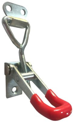 Homoyoyo Loquet à Bascule Réglable Acier Pour Porte Et Boîte Serrure De Fixation Latérale Avec Poignée Plastique Pince De Serrage Compacte Pour Armoire Coffre Et Caisson Facile à Installer