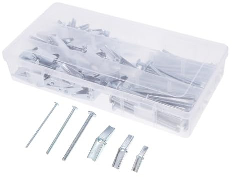 CANIGHT 48stücke Toggle Bolts Robuste Wandanker Für Trockenbau Zum Befestigen Von Lampen Regalen Und Schränken Einfache Installation Und Langlebig