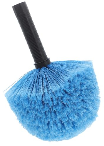 Testa Spazzola Sferica per Soffitto Blu, Pulizia Angoli Alti | Ragnatore Telescopico 6 Metri, PP e Nailon, Uso Interno ed Esterno per Ufficio e Negozio