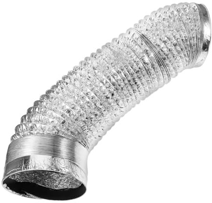 Didiseaon Exhaust Pipe Accessories Flexible Foil Hose for Range Hood Vent Kitchen Chimney Flue