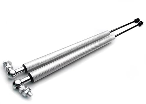 Stötdämpare baklucka För CR-V 3:e 2007-2011 Bilstyling Bakdörrsstöd Bagageboxstöd Hydraulisk Stångstöd Gasfjäderben(Carbon silver)