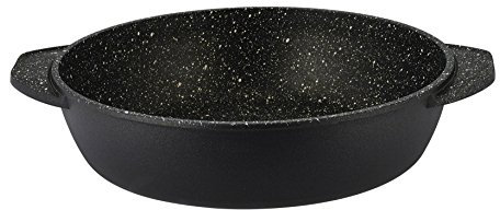 Brava Geo cazo Alto Cm.20, aluminio, negro